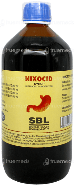 Sbl Nixocid Syrup 500Ml